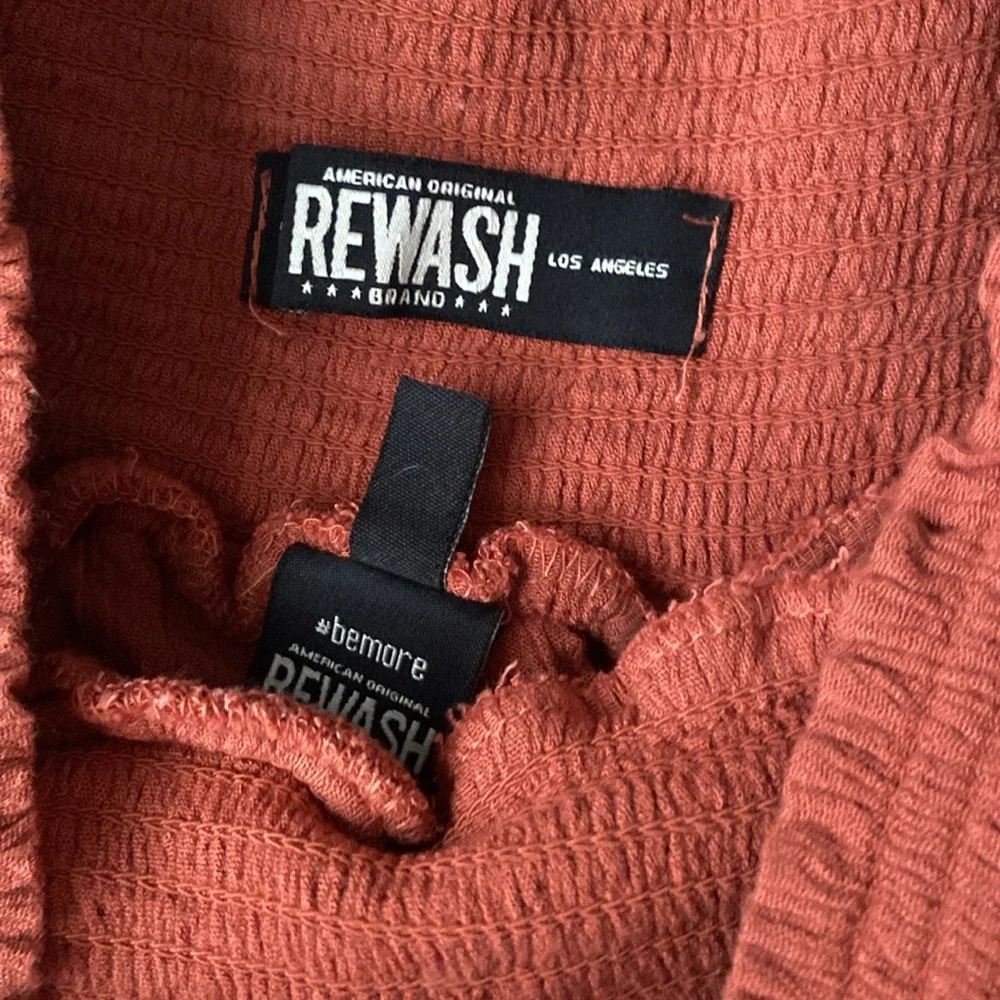 Rust Ruffle Skort - Picture 2 of 2